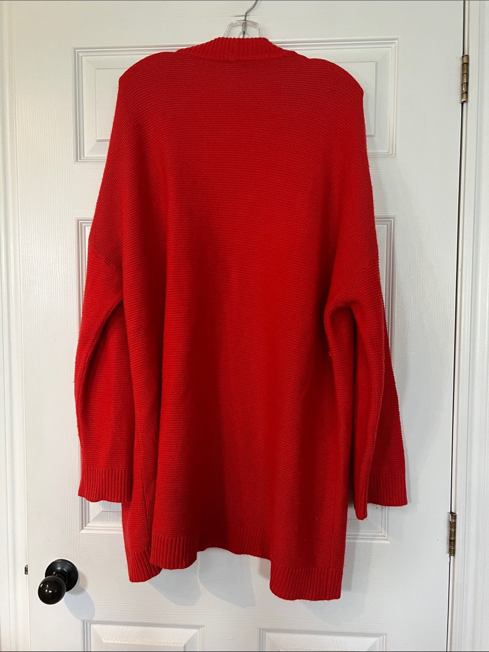 🌷6/$20🌷 Dynamite Bright rust colored Open-Front Women’s Cardigan - Picture 4 of 4